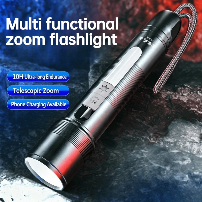 Outdoor Power For Camping - Многофункциональный светодиодный фонарь с регулируемым фокусом,