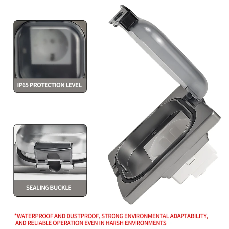Outdoor Power Receptacle - Влагозащищенная наружная розетка IP65 - 16А,