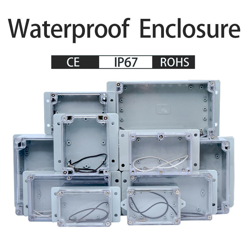 Outdoor Power Board Box - IP67 прозрачная коробочка из пластика водонепроницаемый