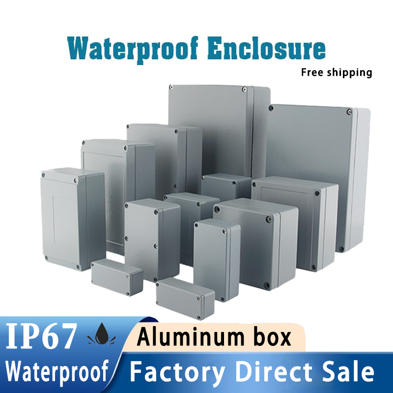 Outdoor Power Board Box - IP67 наружный алюминиевый корпус, водонепроницаемая промышленная