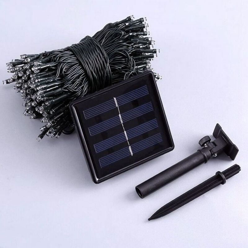 Сказочные гирлянды на солнечно – обзор и цена Outdoor Power For Xmas Lights