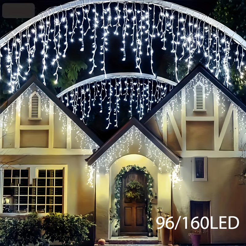 Солнечная уличная гирлянда-сос – обзор и цена Outdoor Power For Xmas Lights