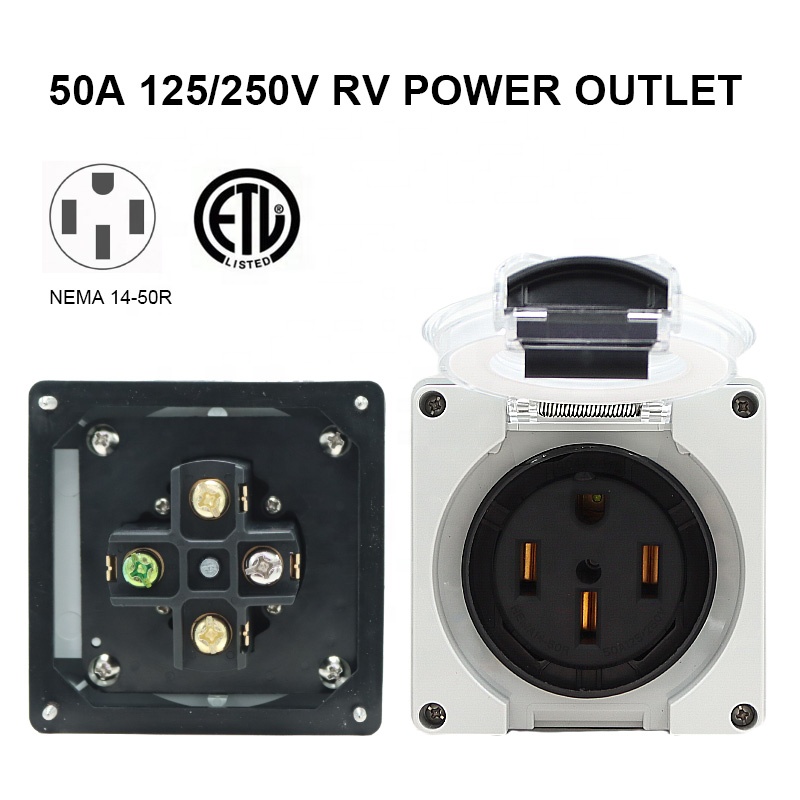 Генератор 50 А, входная коробк – обзор и цена Outdoor Power Receptacle