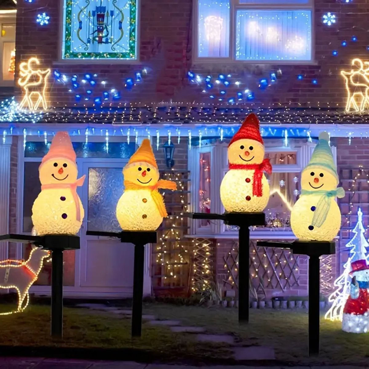 Светодиодный солнечный садовый – обзор и цена Outdoor Power For Xmas Lights