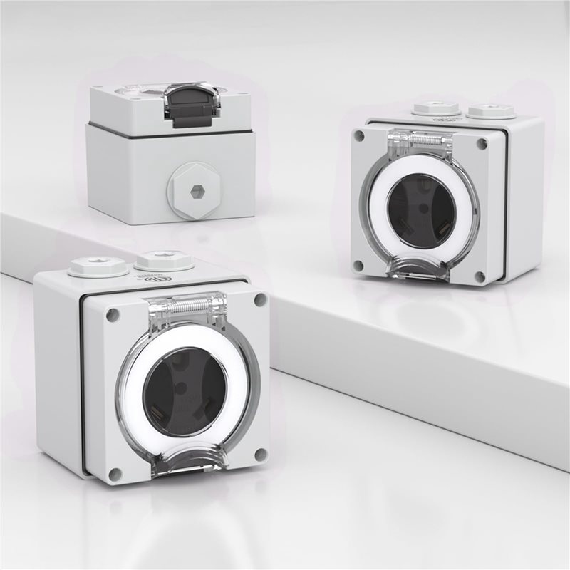 2x 30-амперовые розетки NEMA T – обзор и цена Outdoor Power Receptacle