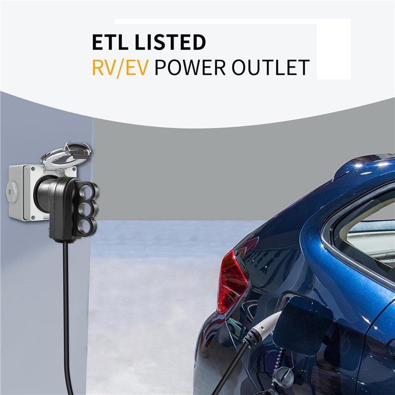 2x 30-амперовые розетки NEMA T – обзор и цена Outdoor Power Receptacle