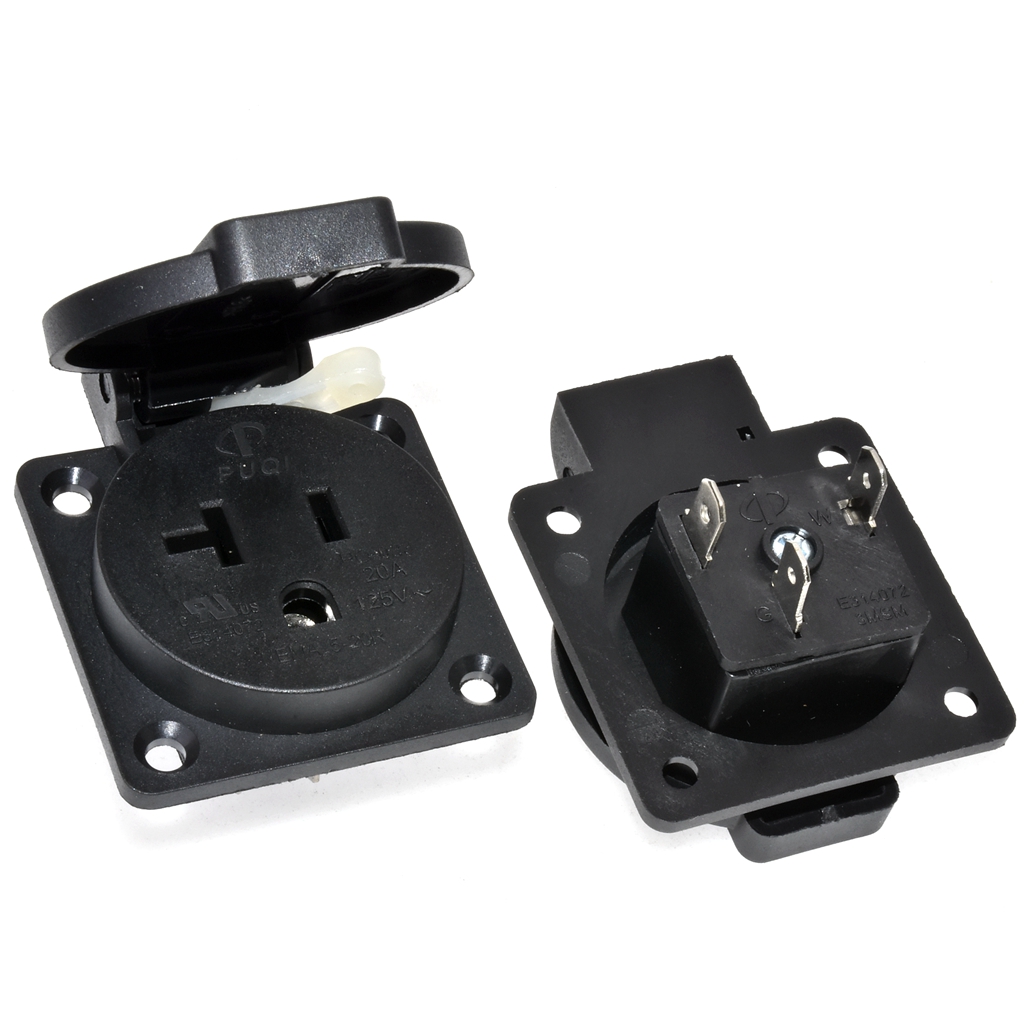 Черная 125 в 15 а 20 А IP44 CE – обзор и цена Outdoor Power Receptacle