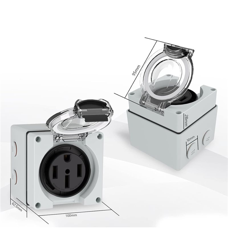 Розетка Y17A 6X 50Amp, 125/250 – обзор и цена Outdoor Power Receptacle