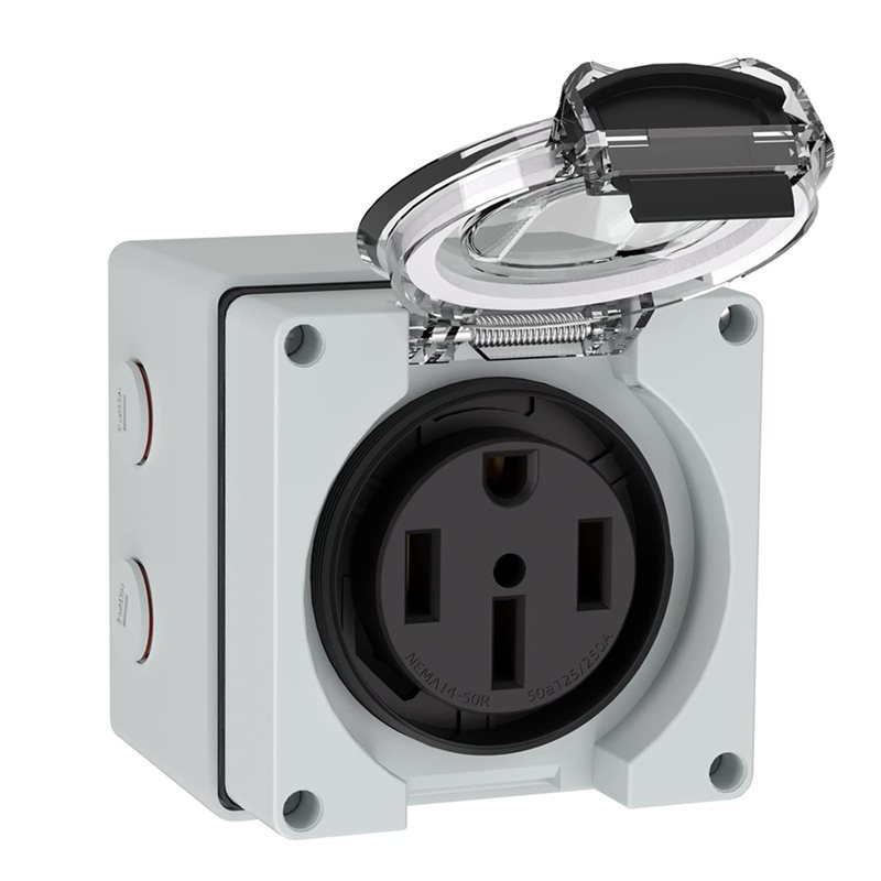 Розетка Y17A 6X 50Amp, 125/250 – обзор и цена Outdoor Power Receptacle