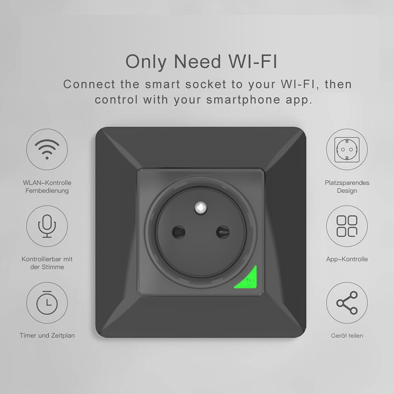 Уличная водонепроницаемая розе – обзор и цена Outdoor Zigbee Power Plug