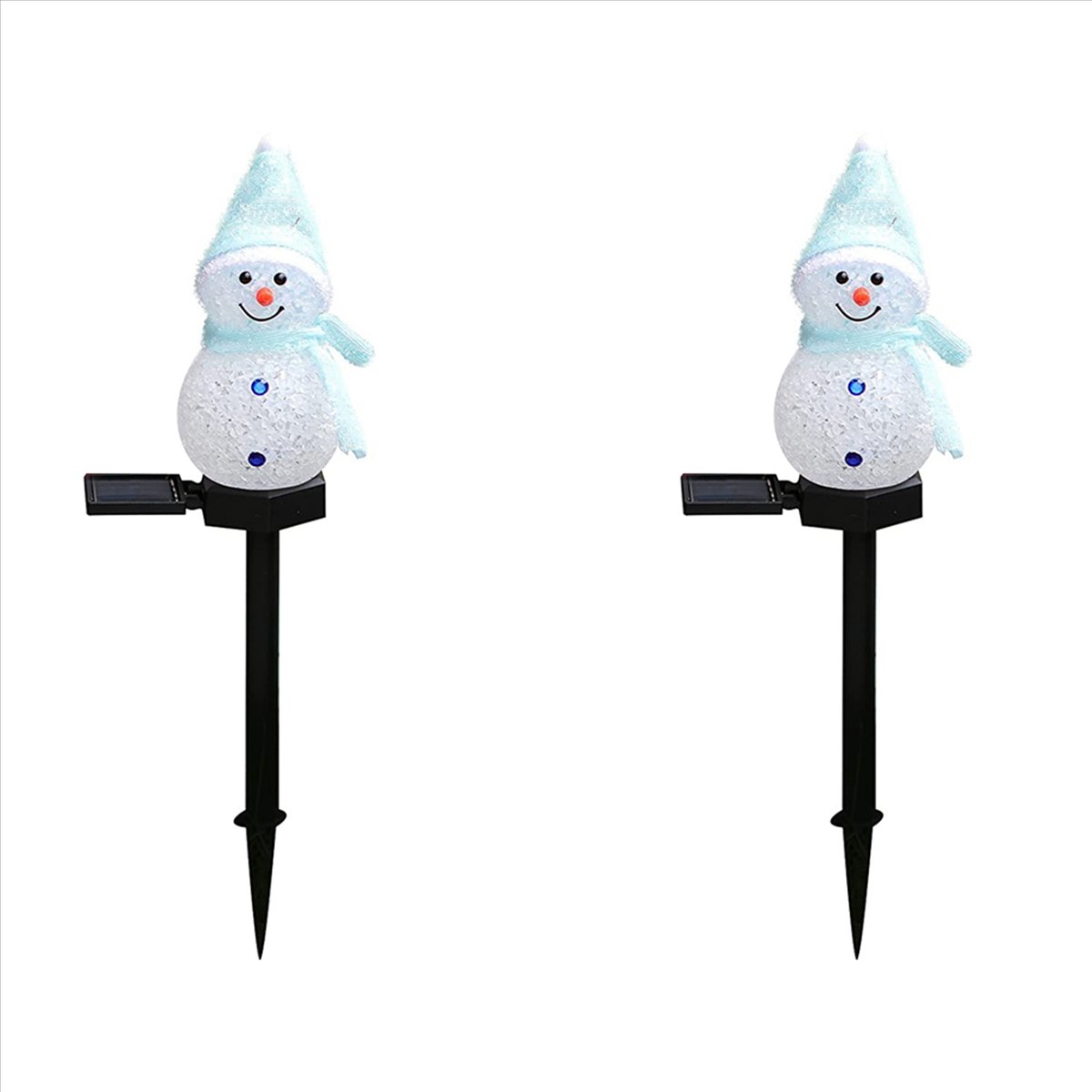 Солнечные светильники-снеговик – обзор и цена Outdoor Power For Xmas Lights
