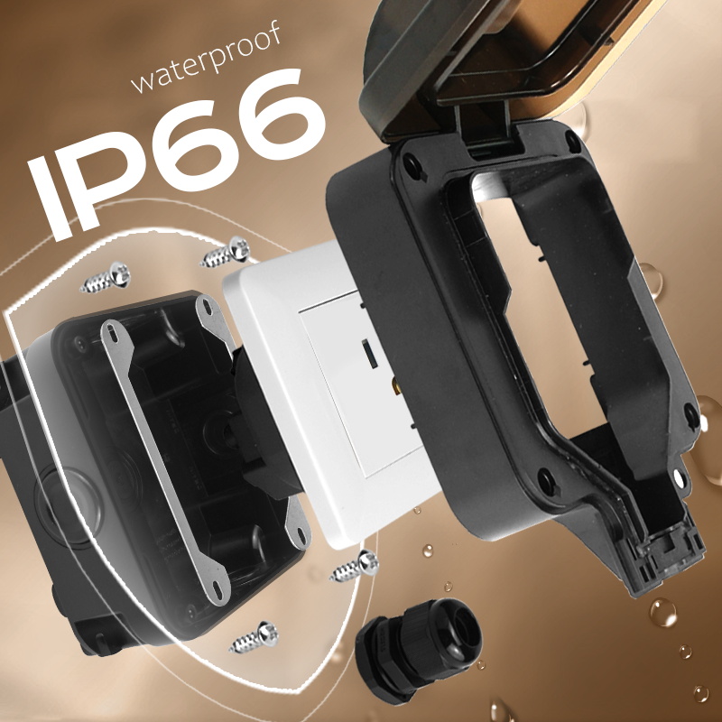 Настенная водонепроницаемая ро – обзор и цена Outdoor Power Hub