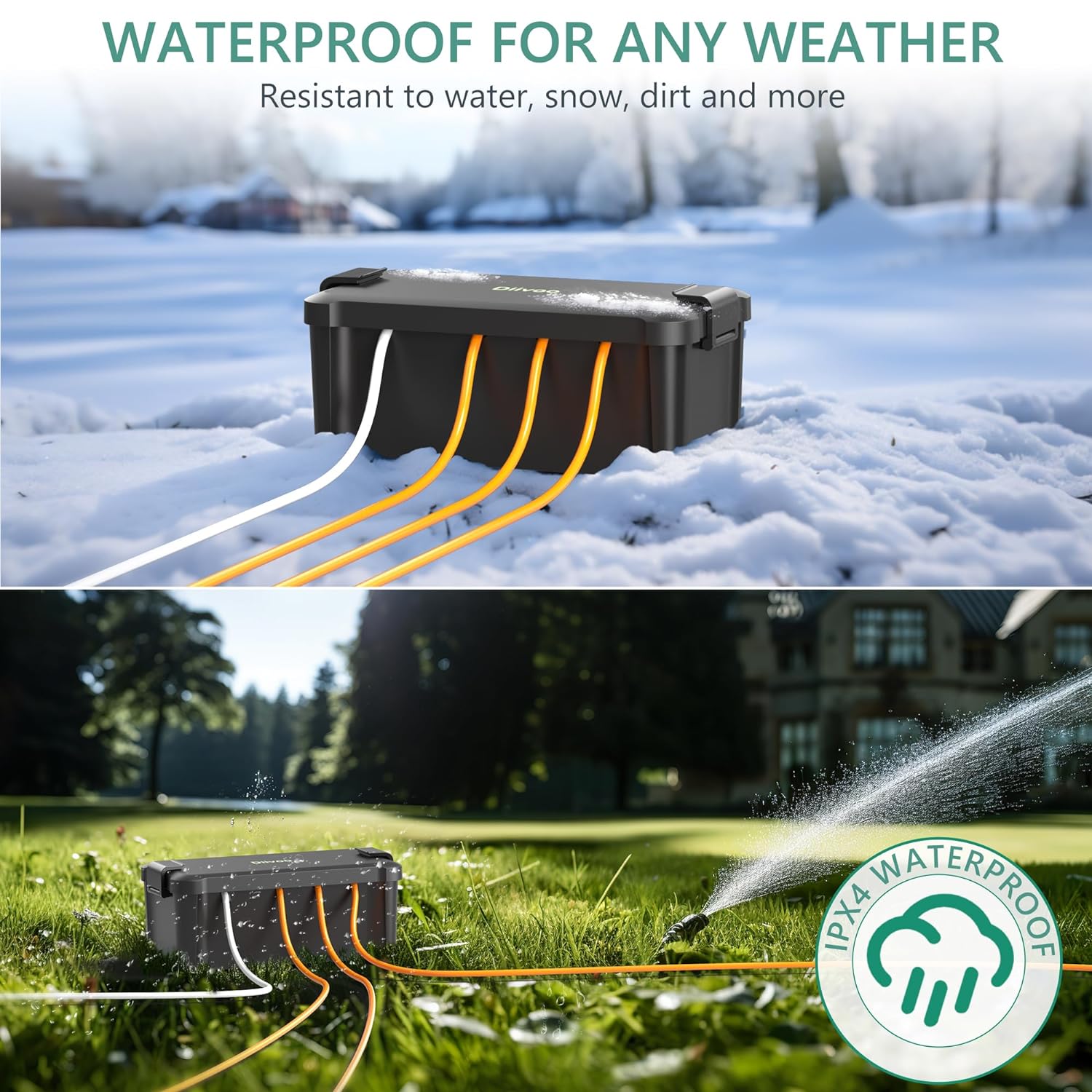 Diivoo уличная водонепроницаем – обзор и цена Outdoor Power Board Box