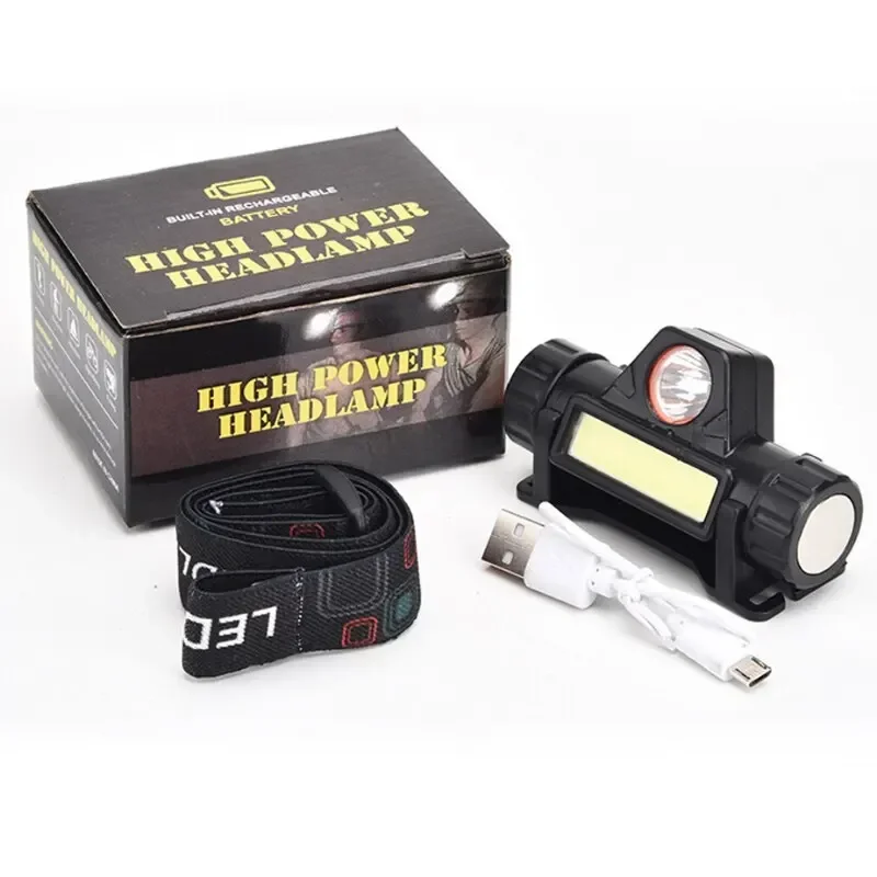 Мощный налобный фонарь LED, пе – обзор и цена Outdoor Power Head