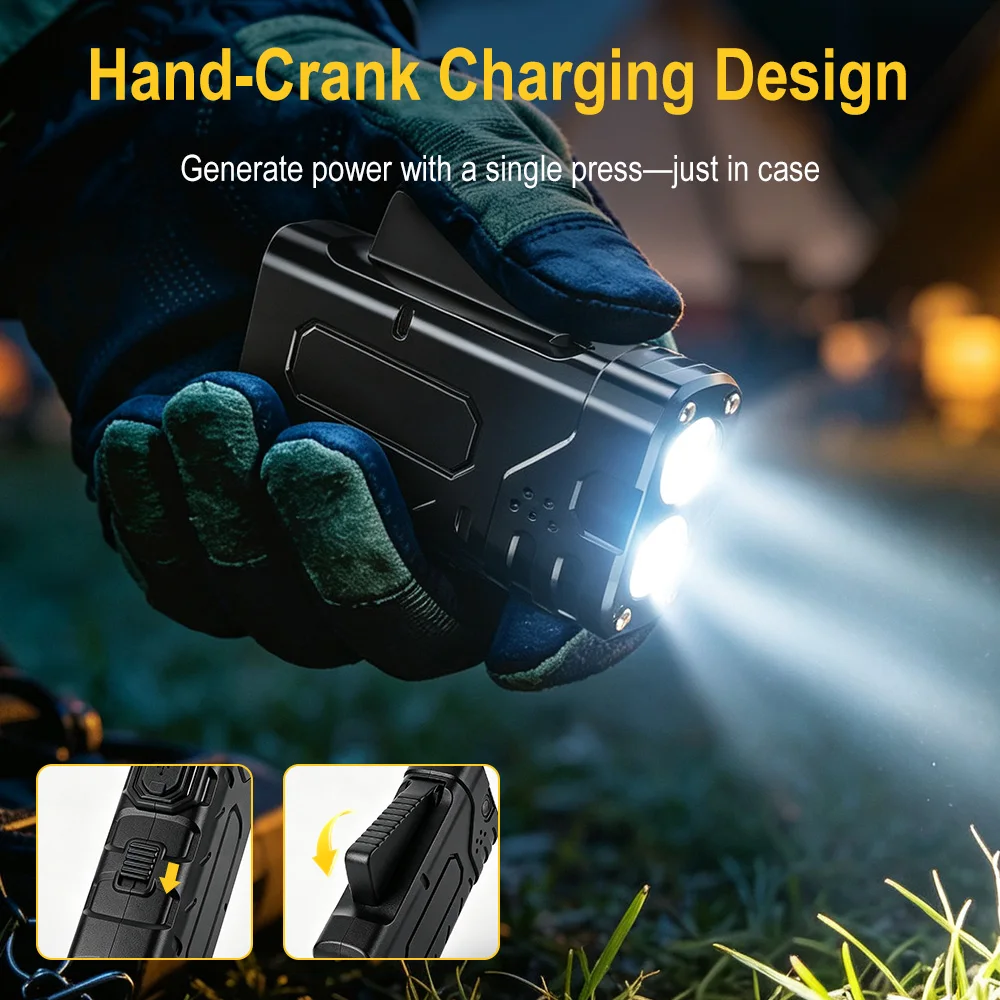 BORUIiT Ручной фонарь EDC с LE – обзор и цена Outdoor Power Reno