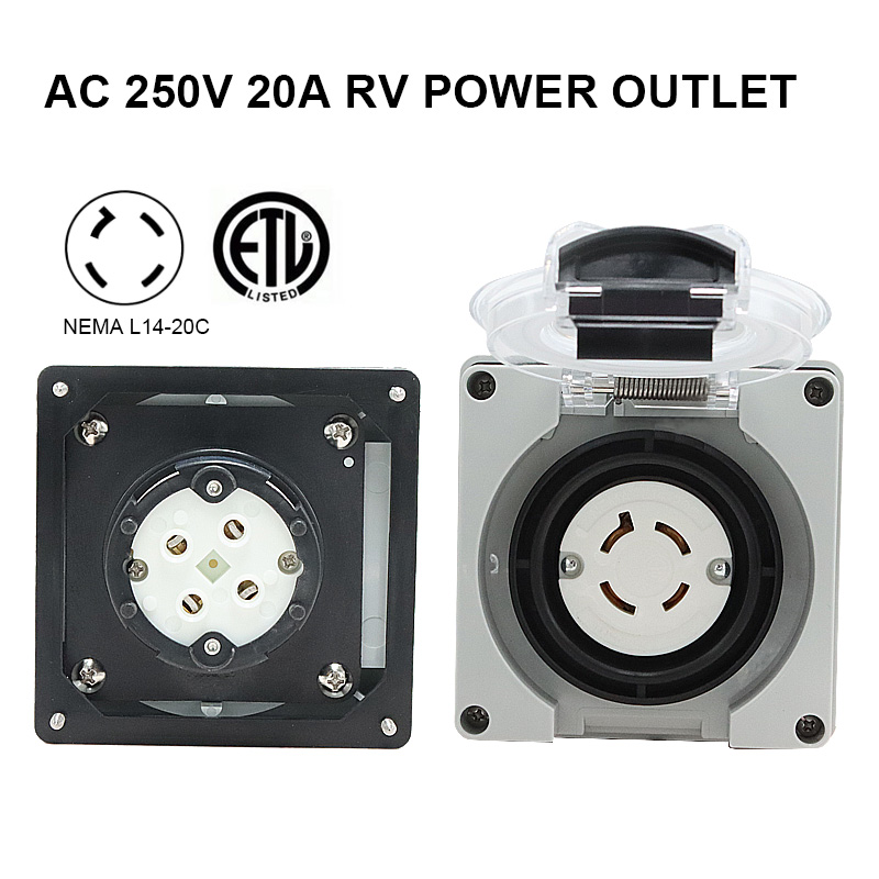 125/250 В 20 А генератор RV вх – обзор и цена Outdoor Power Receptacle