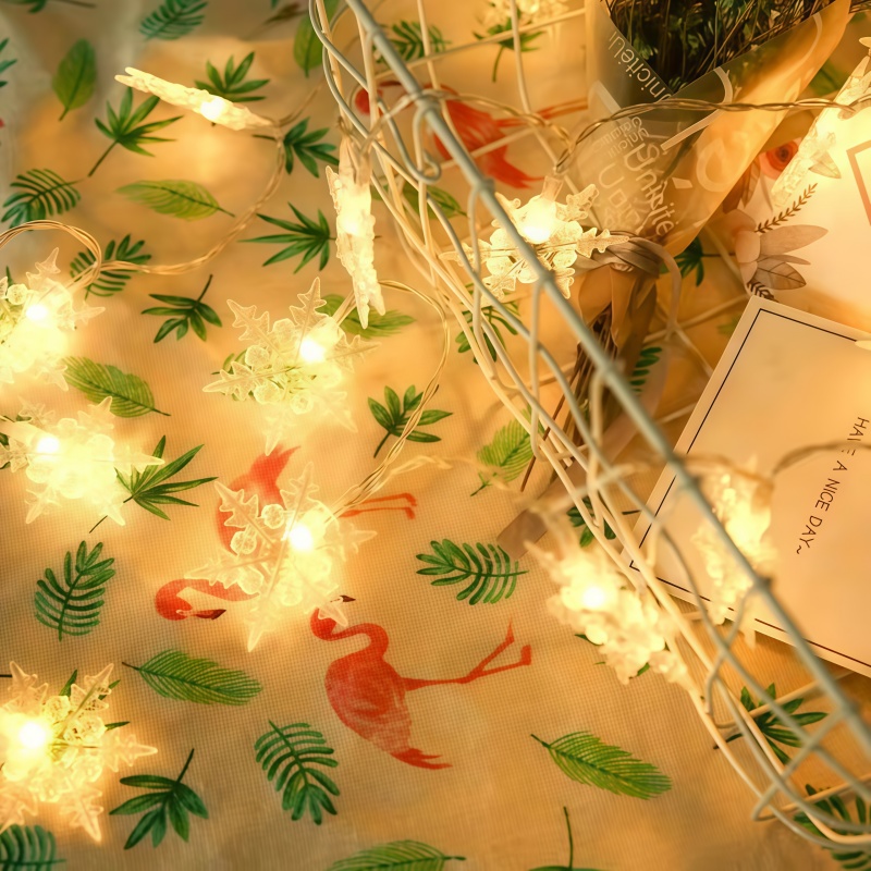 Светодиодные гирлянды-снежинки – обзор и цена Outdoor Power For Xmas Lights
