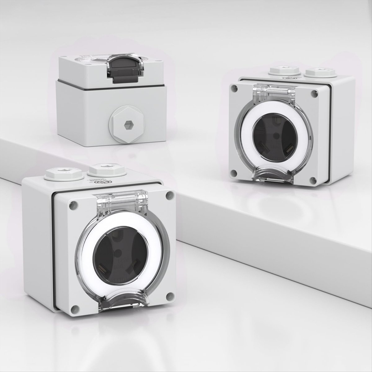 Розетка HHTL 30А, 125В, NEMA T – обзор и цена Outdoor Power Receptacle