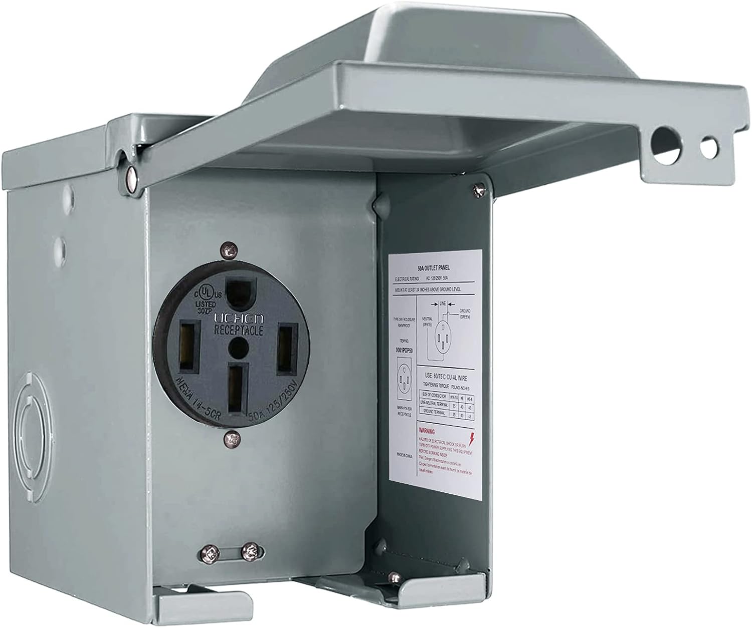 30/50 А, 125/250 Вольт, розетк – обзор и цена Outdoor Power Receptacle