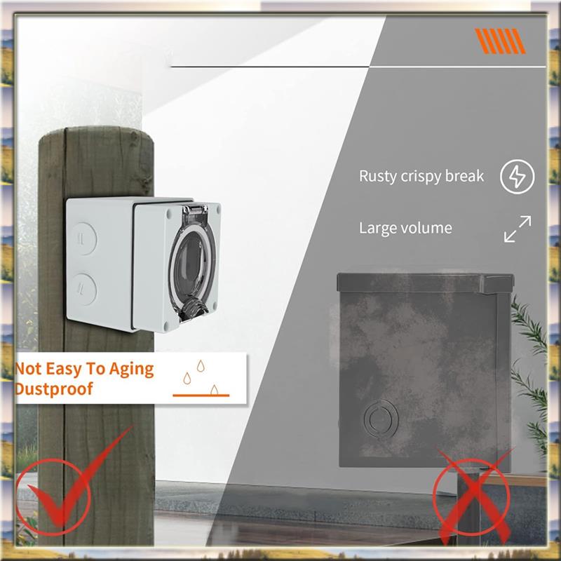 AA46 HOT-50Amp наружная розетк – обзор и цена Outdoor Power Receptacle