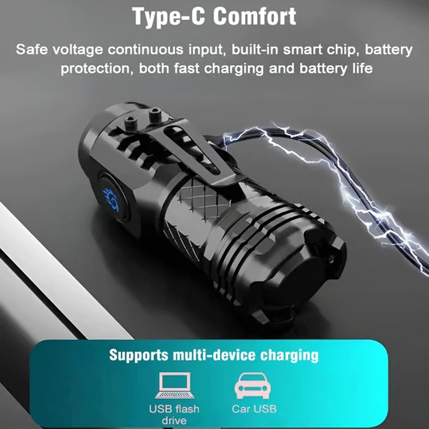 Мощный тактический фонарь с 3  – обзор и цена Outdoor Power Reno