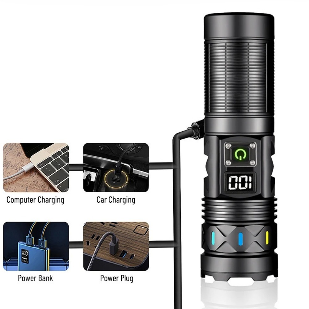 Мощный светодиодный фонарь с т – обзор и цена Outdoor Power For Camping